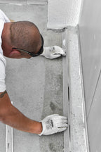 Polyprofil - Hohlkehle für innen und außen 40 x 150 mm