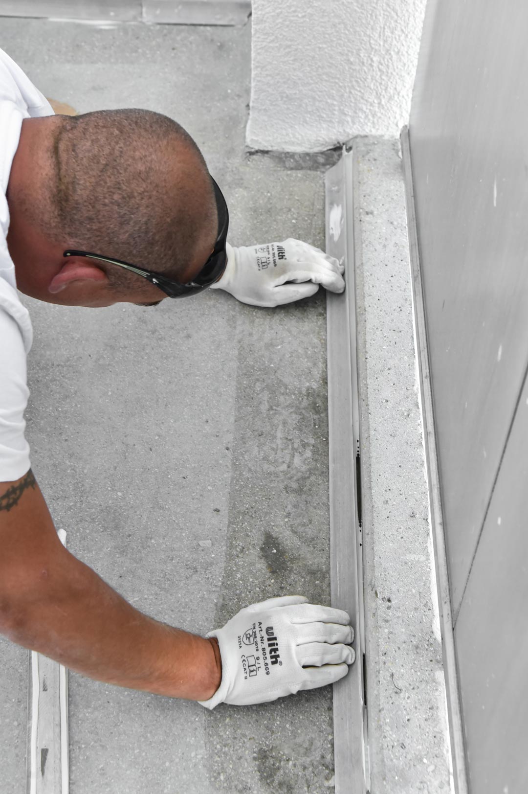 Polyprofil - Hohlkehle für innen und außen 50 x 100 mm