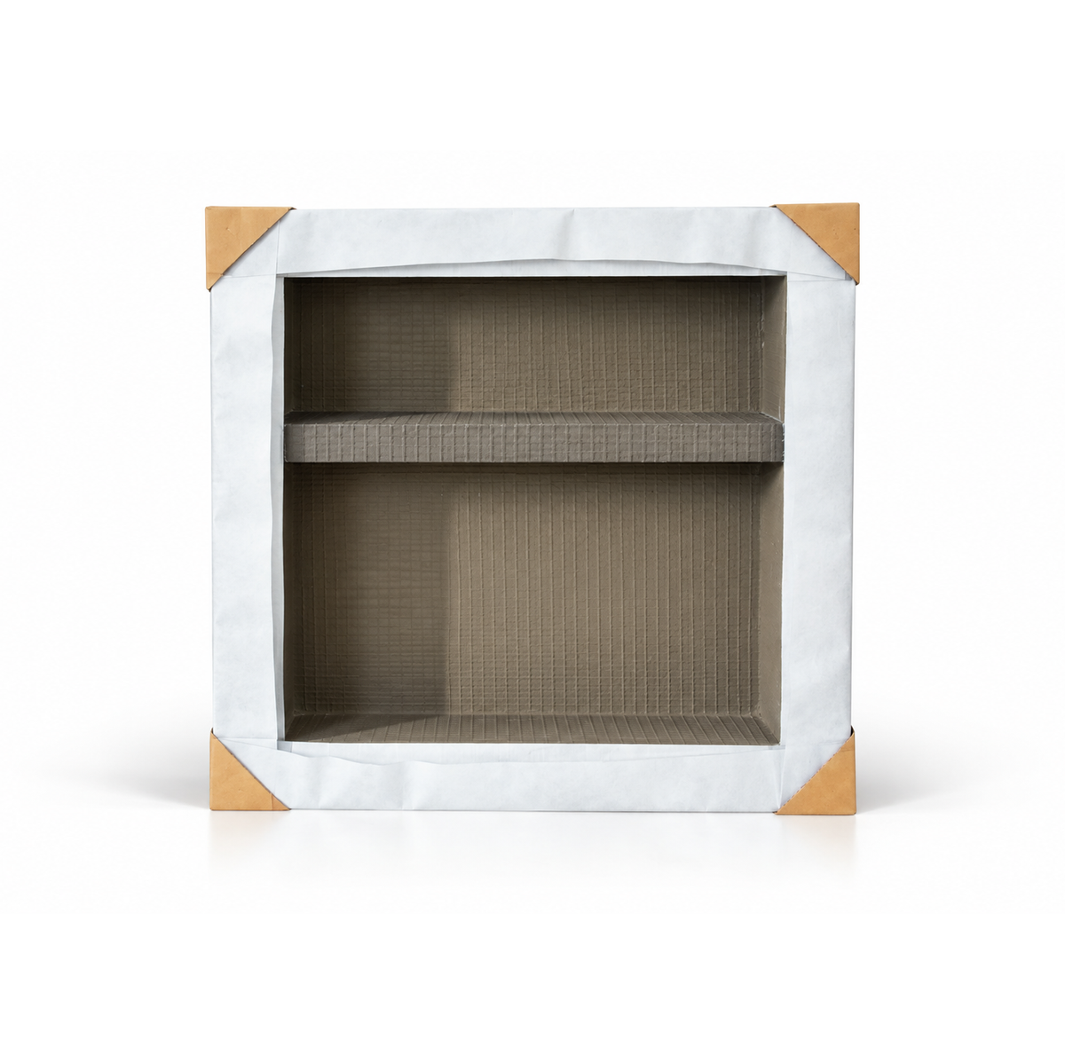 Wandnische/Duschnische: befliesbar, mit/ohne Kleber  - 40 x 40 cm